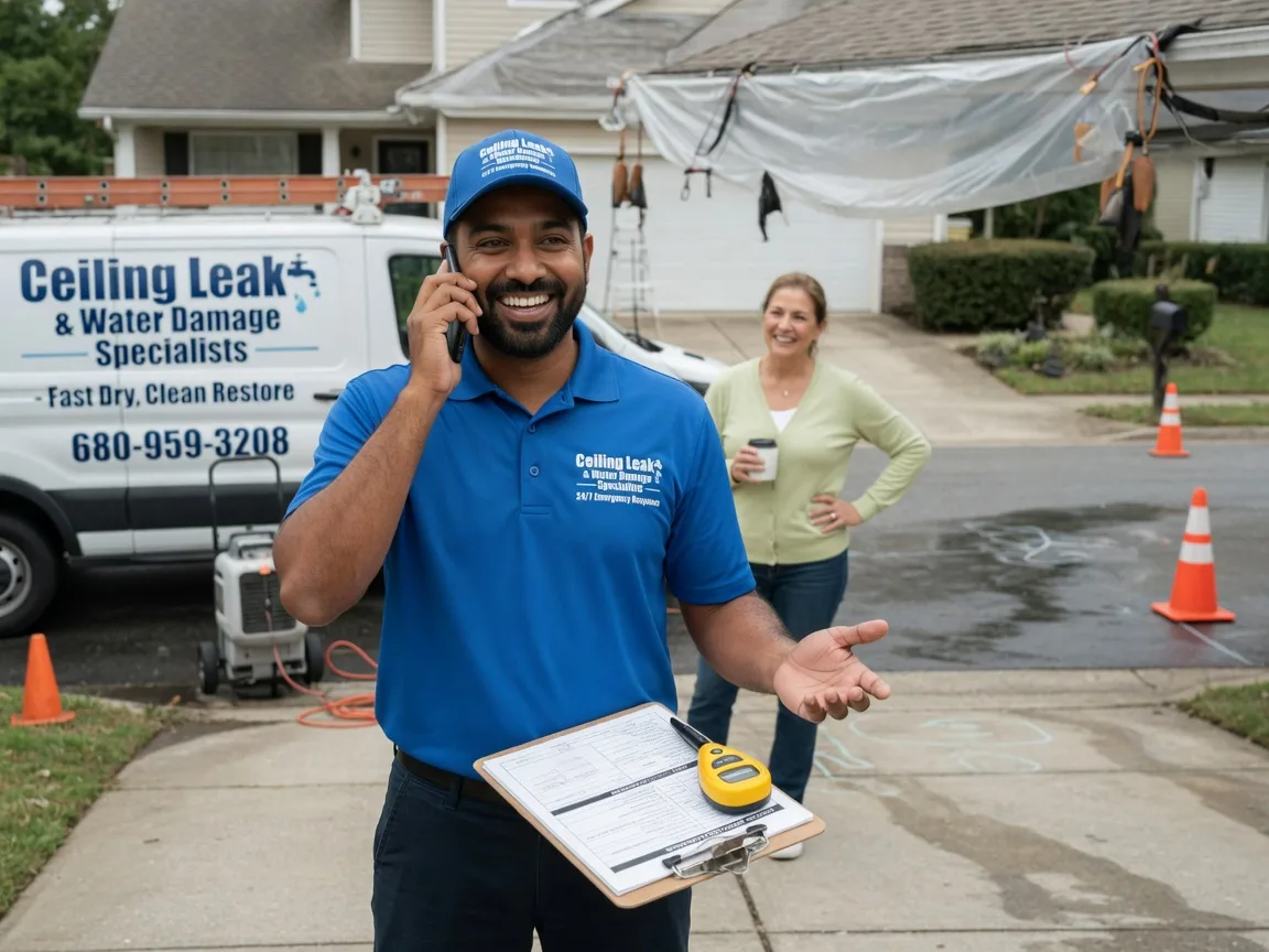 Ceiling Leak Cleanup Novelty, MO FAQs
